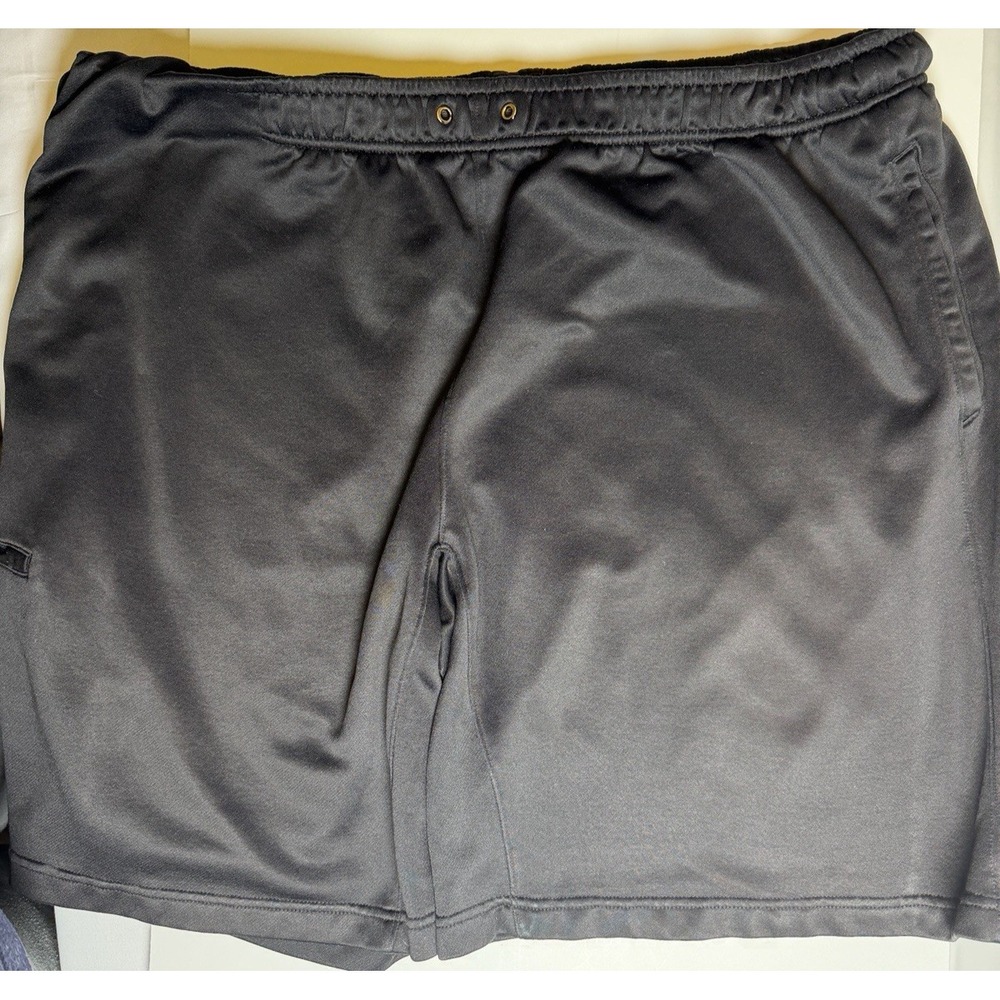 Foundry Quick Dry Shorts Men's 3XL Black Athletic Big Tall Zipper Pocket